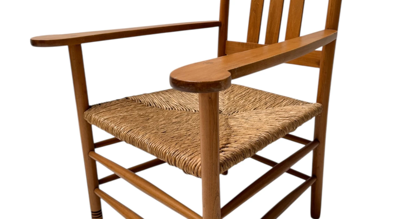 Two Art Nouveau Brabant Club Chairs or Easy Chairs by Willem Penaat, 1900s